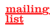 mailing list