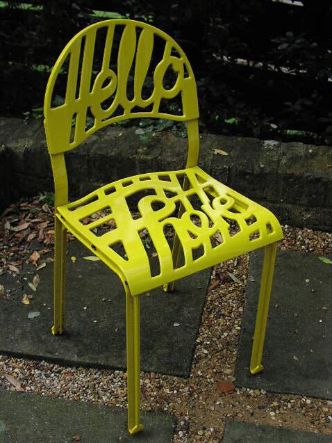 hello there vintage chair (@ showhome) from ourshowhome.com
